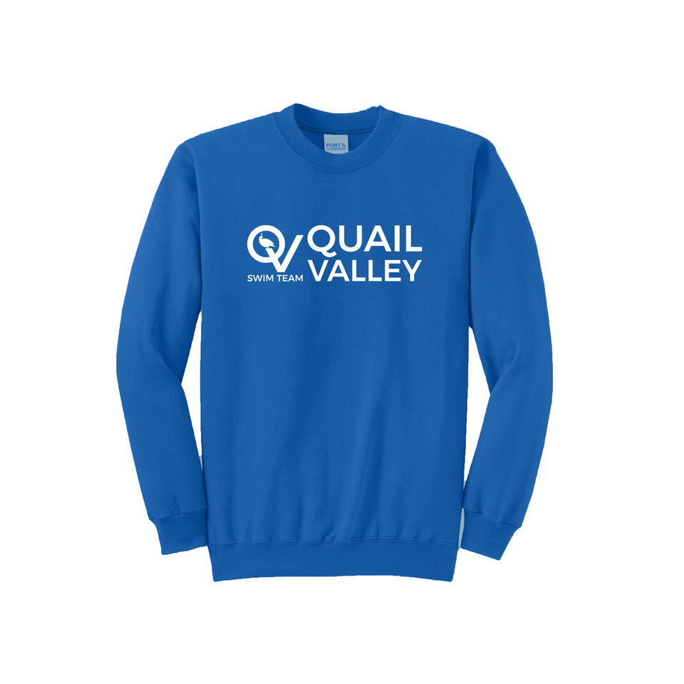 Quail Valley Swim Team Crewneck Sweatshirt