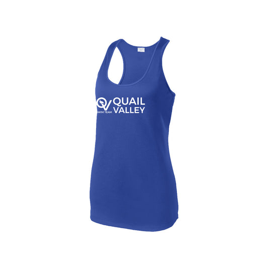 Quail Valley Swim Team Women's Dri Fit Tank