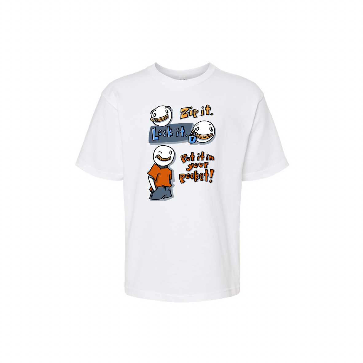 Zip it. Lock it. Put it in your Pocket!