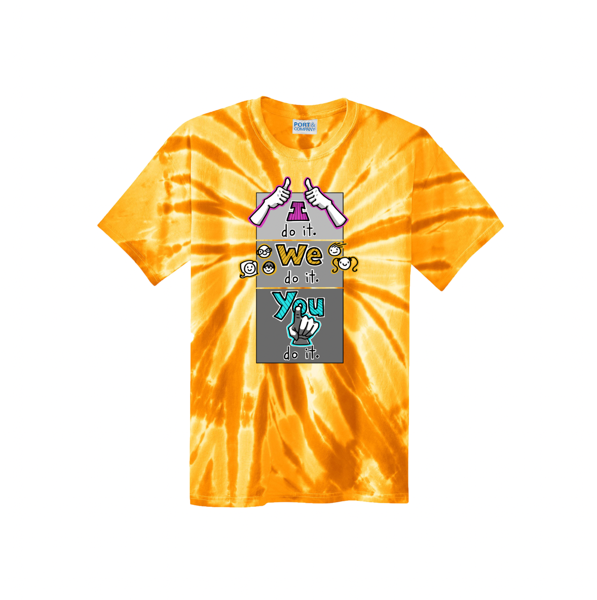 I do it. You do it. We do it! -- Adult