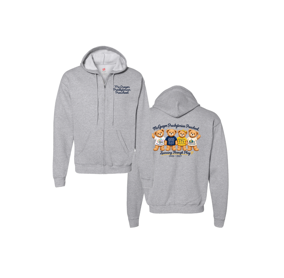 Learning Through Play Zip Up Hoodie (Youth & Adult)