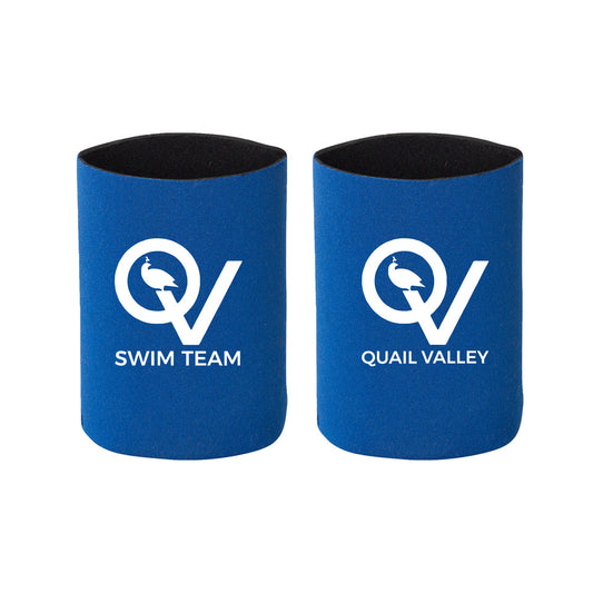 Quail Valley Swim Team Koozie