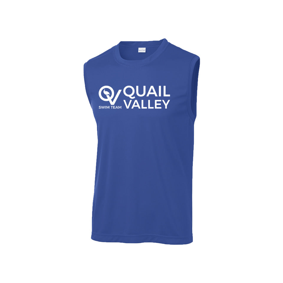 Quail Valley Swim Team Men's Dri Fit Tank