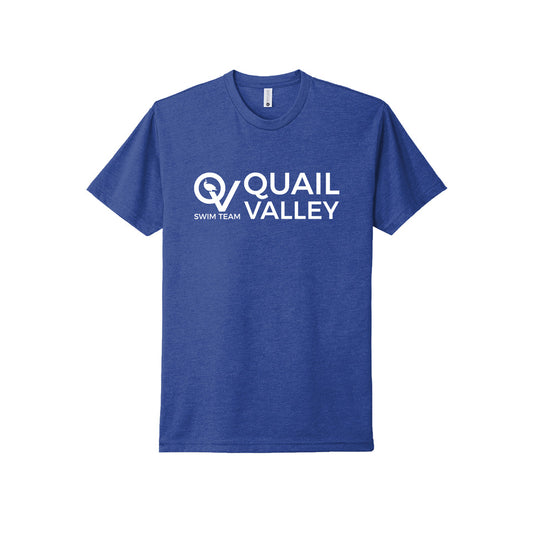 Quail Valley Swim Team T-Shirt - Next Level Cotton Blend