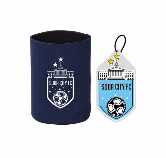 SCFC Koozie & Air Freshener Combo Pack