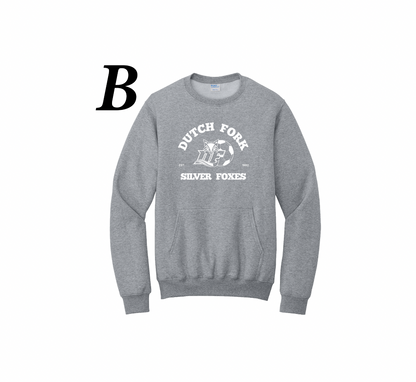 Pocketed Crewneck Sweatshirt