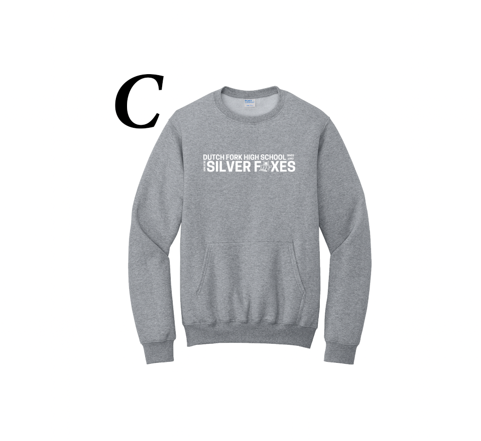 Pocketed Crewneck Sweatshirt