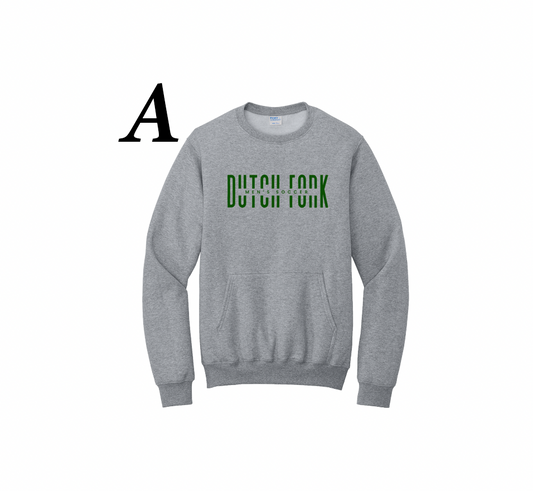 Pocketed Crewneck Sweatshirt