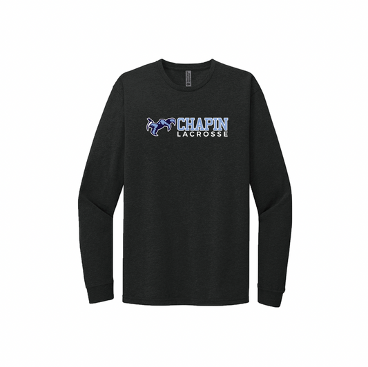 Spirit Wear - Straight Chapin Lax Long Sleeve