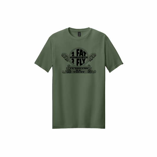 In Dreams We Trust Tee -- Military Green