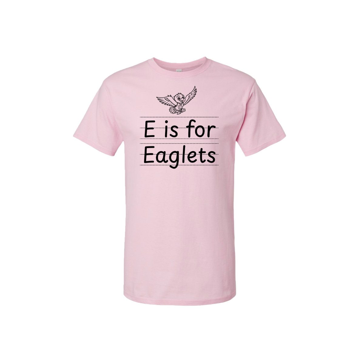 E is for Eaglets Short Sleeve Tee