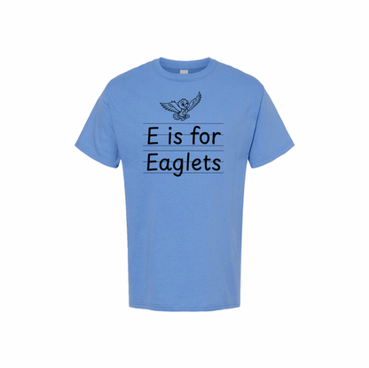 E is for Eaglets Short Sleeve Tee